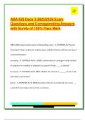 ABA 622 Deck 3 2025&sol;2026 Exam  Questions and Corresponding Answers  with Surety of 100&percnt; Pass Mark 