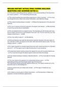 NEVADA NOTARY ACTUAL FINAL PAPERS 2025&sol;2026 QUESTIONS AND ANSWERS RATED A&plus;