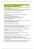 NEVADA NOTARY STANDARD EXAMS SHEET 2025&sol;2026 QUESTIONS AND ANSWERS RATED A&plus;