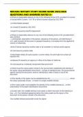 NEVADA NOTARY STUDY EXAMS GUIDE 2025&sol;2026 QUESTIONS AND ANSWERS RATED A&plus;