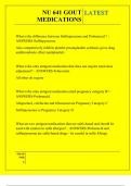 NU 641 GOUT MEDICATIONS 