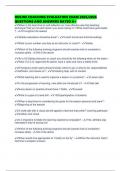 ONLINE COACHING EVALUATION EXAM 2025&sol;2026 QUESTIONS AND ANSWERS RATED A&plus;
