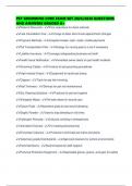 PET GROOMING CORE EXAM SET 2025&sol;2026 QUESTIONS AND ANSWERS GRADED A&plus;