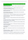 PET GROOMING STUDY GUIDE 2025&sol;2026 QUESTIONS AND ANSWERS GRADED A&plus;