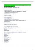 PET GROOMING TEST PAPER 2025&sol;2026 QUESTIONS AND ANSWERS GRADED A&plus;