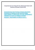 Comprehensive Case Study&colon; 60-Year-Old Female Patient with Shortness Of Breath &lpar;CLASS 6550&rpar; 