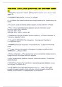 RPA LEVEL 3 2025&sol;2026 QUESTIONS AND ANSWERS RATED A&plus;
