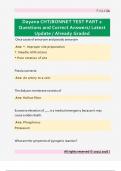 Dayana CHT&sol;BONNET TEST PART 2  Questions and Correct Answers&sol; Latest  Update &sol; Already Graded 