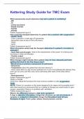 Kettering Exam Bundle with complete solutions&period;