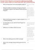 Georgia Claims Adjuster Licensing Exam 2025 Overview EXAM LATEST &lpar;2025&rpar; COMPLETE QUESTIONS With 100&percnt; Verified Solutions&comma;