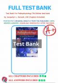 Test Bank For Pathophysiology 7th Edition by Jacquelyn L&period; Banasik&period; All chapters 1-54 included&period;