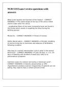 NUR 533 Exam 1 review questions with answers