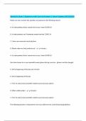 Barbicide  EXAMS BUNDLE PACKAGE&colon;&colon;&colon;&colon;&colon;Questions with Correct Answers &vert; Verified