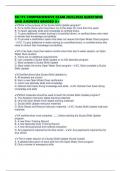 SSI ITC COMPREHENSIVE EXAM 2025&sol;2026 QUESTIONS AND ANSWERS GRADED A&plus;