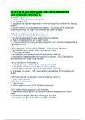 SSI ITC EVALUATION EXAMS 2025&sol;2026 QUESTIONS AND ANSWERS GRADED A&plus;