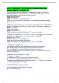 SSI ITC EXAMINATION TEST 2025&sol;2026 QUESTIONS AND ANSWERS GRADED A&plus;