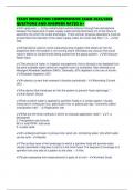 TEXAS IRRIGATION COMPRHENSIVE EXAM 2025&sol;2026 QUESTIONS AND ANSWERS RATED A&plus;