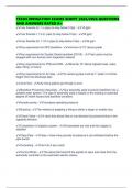 TEXAS IRRIGATION EXAMS SCRIPT 2025&sol;2026 QUESTIONS AND ANSWERS RATED A&plus;