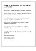 Cintas ssr certification QUESTIONS WITH ANSWERS
