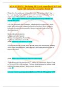 NGN Nursing Med-Surg HESI Exit Exam &vert; Latest 2025 Test Bank with Rationales &vert; Complete A&plus; Rated Review