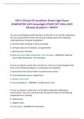  Virtual ATI &lpar;VATI&rpar; Predictor Green Light Exam &ndash; Completed Study Set 2024&ndash;2025 &ndash; Graded A&plus; &lpar;NEW&rpar;