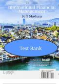 Test Bank for International Financial Management&comma; 13th Edition by Jeff Madura &ndash; Latest A&plus; Verified Q&A Guide