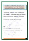 GLOBUS&colon; PARTICIPANTS GUIDE 2025 QUESTIONS AND ANSWERS
