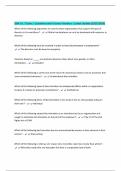 GBA EXAMS BUNDLE PACKAGE&colon;&colon;&colon;&colon;&colon;Questions with Complete Solutions &vert; Verified