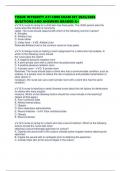 TISSUE INTEGRITY ATI CORE EXAM SET 2025&sol;2026 QUESTIONS AND ANSWERS GRADED A&plus;