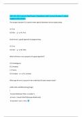 KSU CSE 1321 Lecture Final Exam &vert; Questions with Correct Answers &vert; Latest Update &lpar;2025&sol;2026&rpar;
