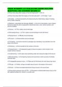 TISSUE INTEGRITY ATI EVALUATION EXAMS 2025&sol;2026 QUESTIONS AND ANSWERS GRADED A&plus;