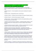 TISSUE INTEGRITY ATI EXAMS SCRIPT 2025&sol;2026 QUESTIONS AND ANSWERS GRADED A&plus;