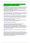 TISSUE INTEGRITY ATI STUDY GUIDE EXAM 2025&sol;2026 QUESTIONS AND ANSWERS GRADED A&plus;