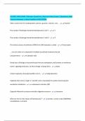 KU BIOL 600 EXAM 1 Review Questions&comma; Biochem final Exam &vert; Questions with Correct Answers &vert; Latest Update &lpar;2025&sol;2026&rpar;
