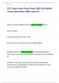 CLT Lana Exam Prep Exam 2025 &vert;Certified Actual Questions With Answers