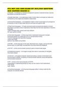 UTA INSY 2303 CORE EXAMS SET 2025&sol;2026 QUESTIONS AND ANSWERS GRADED A&plus;