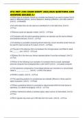 UTA INSY 2303 EXAM SCRIPT 2025&sol;2026 QUESTIONS AND ANSWERS GRADED A&plus;