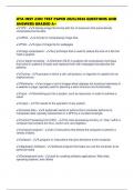 UTA INSY 2303 TEST PAPER 2025&sol;2026 QUESTIONS AND ANSWERS GRADED A&plus;