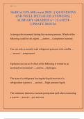 SkillCat EPA 608 exam 2025 &vert; &lpar; QUESTIONS  AND WELL DETAILED ANSWERS&rpar; &vert;  ALREADY GRADED A&plus; &vert; L