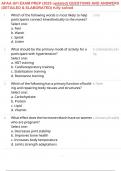 AFAA GFI EXAM PREP &lpar;2025 updated&rpar; QUESTIONS AND ANSWERS &lpar;DETAILED & ELABORATED&rpar; fully solved