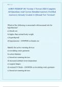 AORN PERIOP 101 Bundled Exams  Newest 2025 Complete All Questions And Correct Detailed Answers &lpar;Verified Answers&rpar; &vert;Already Graded A&plus;&vert;&vert;Brand New Version&excl;&excl;