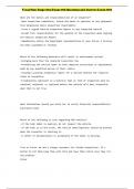 Texas State Inspection Exam with Questions and Answers Latest 2025