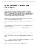DCOM 101 Chapter 2 Questions With Correct Answers