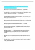 Local Anesthesia for the Dental Hygienist Exam &vert; Questions with Correct Answers &vert; Latest Update &lpar;2025&sol;2026&rpar;