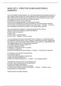 NACE CIP 2 - PRACTICE EXAM QUESTIONS & ANSWERS