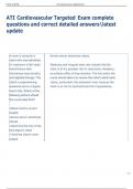Exam &lpar;elaborations&rpar;   ATI Cardiovascular  