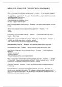 NACE CIP 2 MASTER QUESTIONS & ANSWERS
