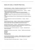 NACE CIP LEVEL 2 THEORY&sol;PRACTICAL
