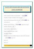NATS 1870 EXAM 2025 QUESTIONS AND ANSWERS