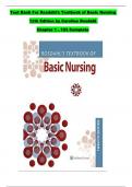 TEST BANK For Rosdahl's Textbook of Basic Nursing&comma; 12th Edition by Caroline Rosdahl Chapters 1 - 103 Complete